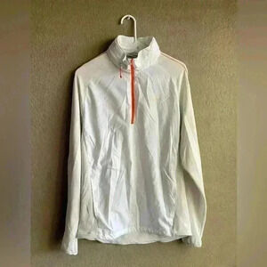 Nike Golf Dri-fit Pullover Windbreaker with hidden hat. Size Small